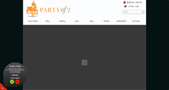 Desktop Screenshot of partyoftwo.it